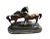 Miniature French Patinated Bronze Figure of Two Horses by P. J. Mene For Sale - Image 8 of 8