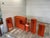Vintage Orange Hallway Set from Meblo, 1970, Set of 5 For Sale - Image 12 of 12