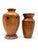 Wood Pair of Signed h.p. Hand-Turned Exotic Wood Vases For Sale - Image 7 of 7