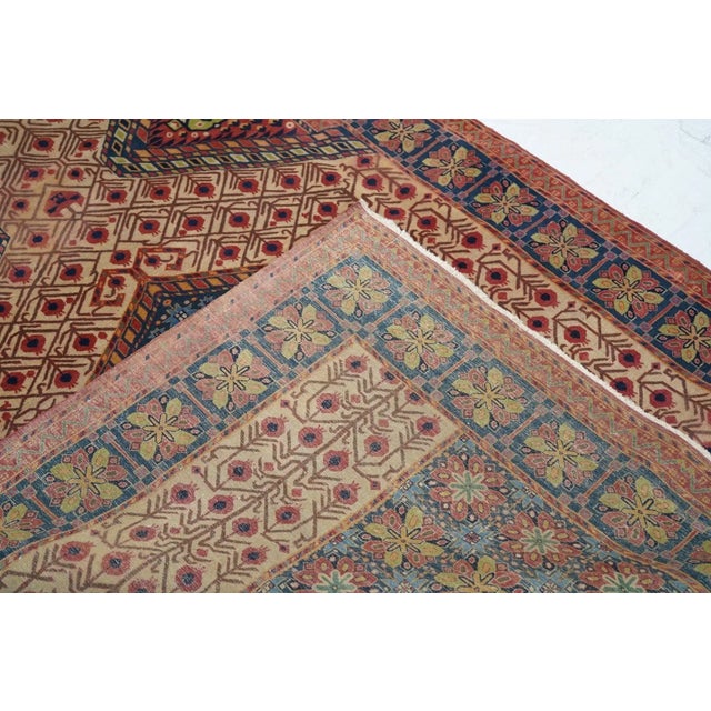 Traditional Antique Kashan Rug 4'7'' x 7'0'' For Sale - Image 3 of 10