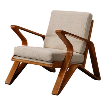 Mid-Century Modern Armchair Set by De Coene, 1950s For Sale