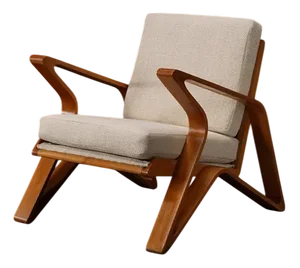 Mid-Century Modern Armchair Set by De Coene, 1950s