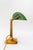 Metal Art Deco Table Lamp in Enameled Shade, Vienna, 1920s For Sale - Image 7 of 18