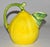 Whimsical Ceramic pitcher hand-painted by master artisans in regions like Deruta, Tuscany, or Bassano del Grappa, using...