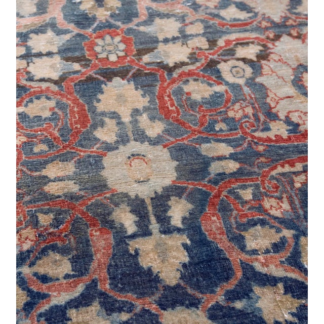 Traditional Late 19th Century Handwoven Traditional Wool Tabriz Runner For Sale - Image 3 of 5