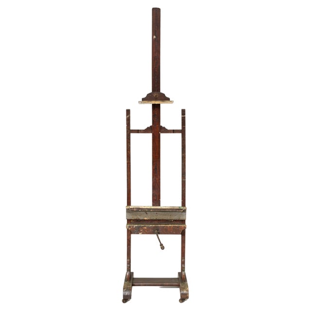 20th Century French Artist's Wooden Easel For Sale - Image 15 of 18