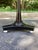 Late 20th Century Neoclassical Style Black Marble Top Guerridon Side Table For Sale - Image 4 of 7