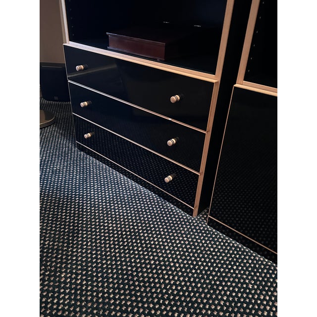 1970s 1970s Bauhaus Laminate Wall Unit-Two Pieces For Sale - Image 5 of 12