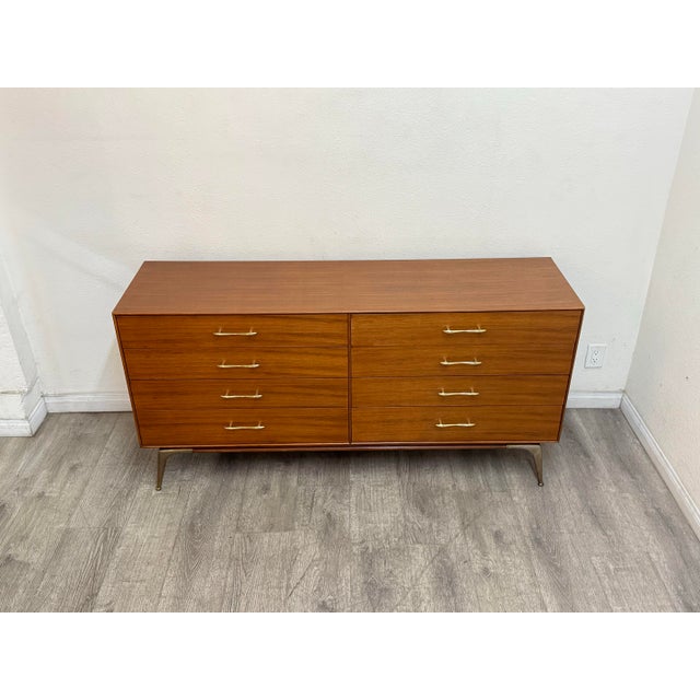 Wood Mid Century Modern R Way Dresser For Sale - Image 7 of 11