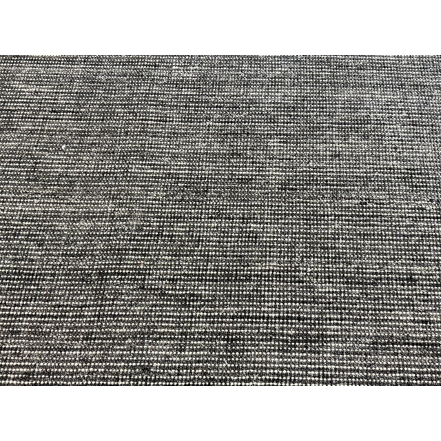 Textile 9ft X 12ft Contemporary Textured Wool Area Rug For Sale - Image 7 of 12