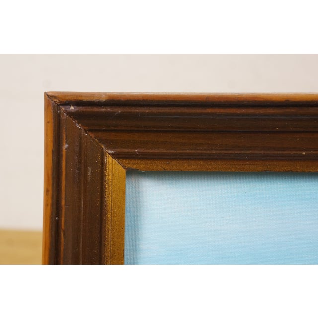 Rev. Wallace York Glen Rogers West Virginia Mining Town Acrylic Oil Painting For Sale - Image 11 of 13