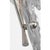 Julie Neill for Visual Comfort Signature Gianna 21" Layered Sconce in Burnished Silver Leaf with Clear Glass For Sale - Image 10 of 13