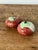Ceramic Vintage Italian Glazed Ceramic Persimmons - Set of 2 For Sale - Image 7 of 11
