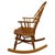 Antique English Ash Spindle-Back Rocking Chair For Sale - Image 9 of 12
