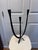 Brutalist Brutalist Wrought Iron 3-Light Candelabra, Spanish Modern Style For Sale - Image 3 of 11