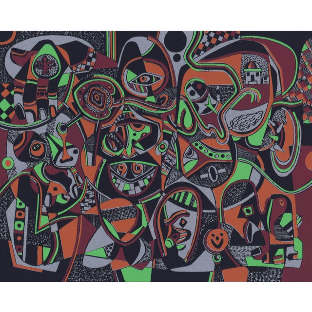 Original silkscreen print by Steve Wheeler from the limited edition of 513 monograph "Hello Steve" published in 1947. Each...