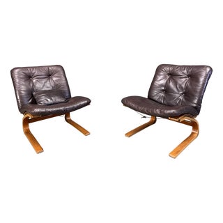 Kengu Lounge Chairs from Elsa & Nordahl Solheim, 1960s, Set of 2 For Sale