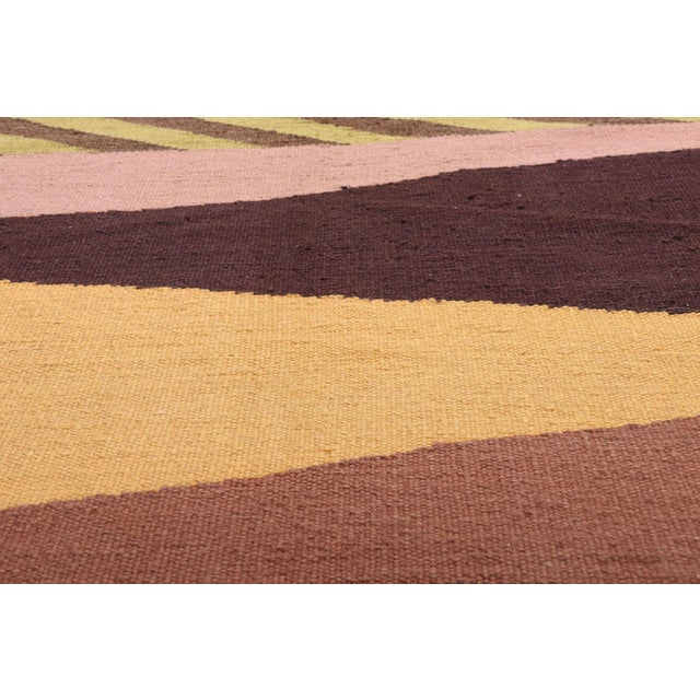 Early 21st Century Contemporary Indian Kilim Rug, 09'05 X 12'02 For Sale - Image 5 of 10