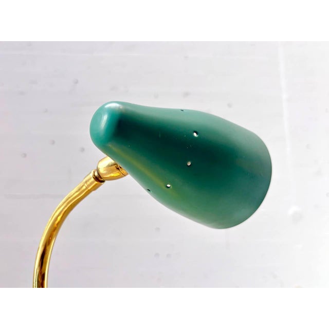 Vintage Table Lamp with Metal Shade, Italy, 1950s For Sale - Image 14 of 16