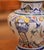 Ceramic 19th Century French Rouen Revival Faience Covered Urn With Ram Masks For Sale - Image 7 of 11