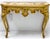 1960s Mid-Century Italian Chinoiserie Hand Painted Console Table For Sale - Image 5 of 5