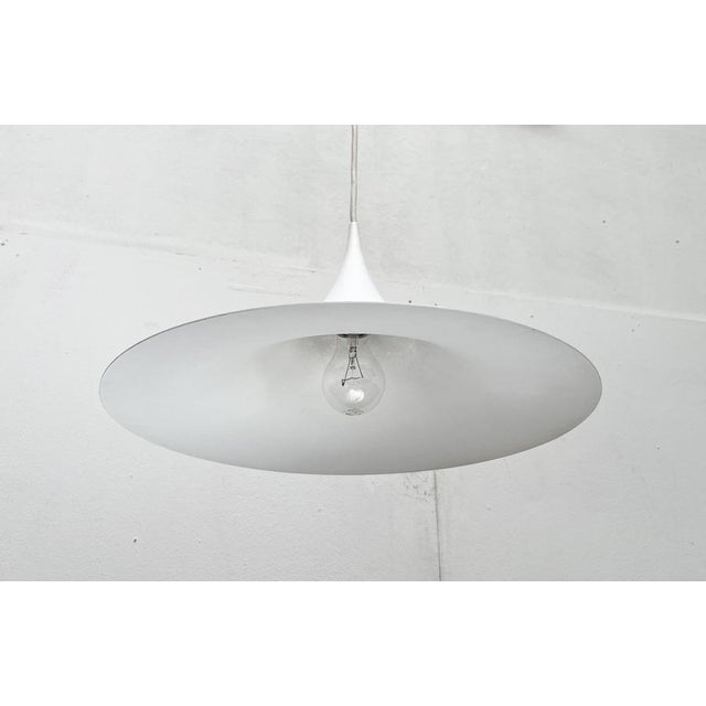 Vintage Semi Pendant Lamp by Bondrup & Thorup for Fog & Mørup, 1970s For Sale - Image 5 of 18