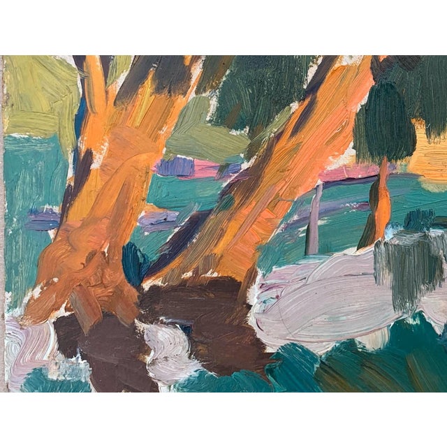 1970s Socialist Realism Oil Painting, Ukrainian Artist Sokolovsky, 1970s 25-33 For Sale - Image 5 of 6