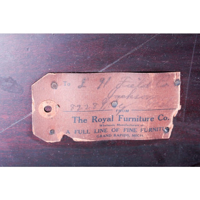 Antique Royal Furniture Co. Regency Mahogany Expandable Dining Table