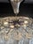 Metal Vintage Murano Glass Chandelier in the style of Barovier, Italy, 1980s For Sale - Image 7 of 12