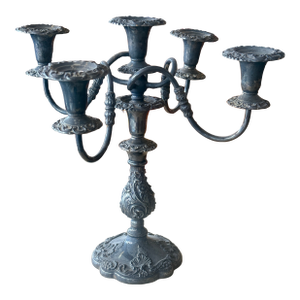 Sheffield Antique Rococo Style 5- Light Candelabra