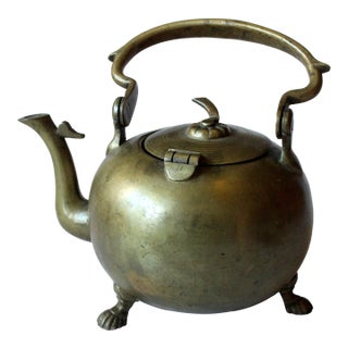 Bronze Teapot - Vintage For Sale