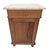 Antique 1890s Marble Top Nightstand Mahogany Victorian Cabinet Stand For Sale - Image 18 of 18