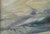 Gorgeous mid century impressionist seascape of Southern California coastal rocks and waves by Georgia Crittenden Bemis...