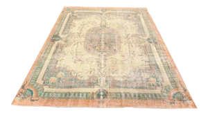 Vintage Oushak Rug - 85" X 121"