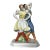 Herend Hand-Painted Porcelain Hungarian Dancers Figurine – Romantic Folk Couple For Sale