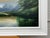 Green Water in the Lake District of England with Lush Trees by British Artist 1976 For Sale - Image 17 of 18