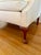 Traditional Vintage Traditional Settee Love Seat Sofa Seating Bench in White For Sale - Image 3 of 5