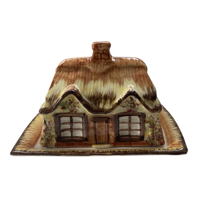 Vintage Price Kensington Cottage Ware Butter Dish For Sale