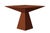 Desfase Dining Table in Brown Lacquer by Moanne For Sale - Image 4 of 4