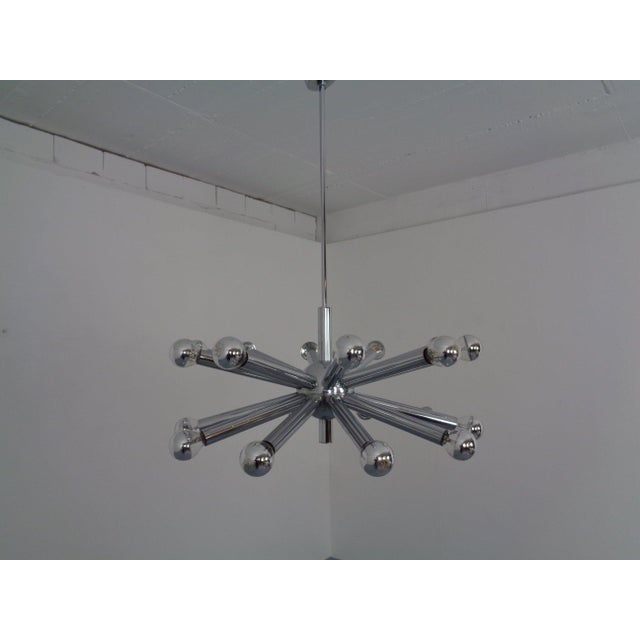 Gaetano Sciolari Large Sputnik Pendant Light by Gaetano Sciolari for Sciolari, Italy, 1960s For Sale - Image 4 of 18