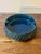 Aldo Londi 1950s Early Aldo Londi for Bitossi Ocean Blue Volcanic Glaze Ashtray, Italy For Sale - Image 4 of 7