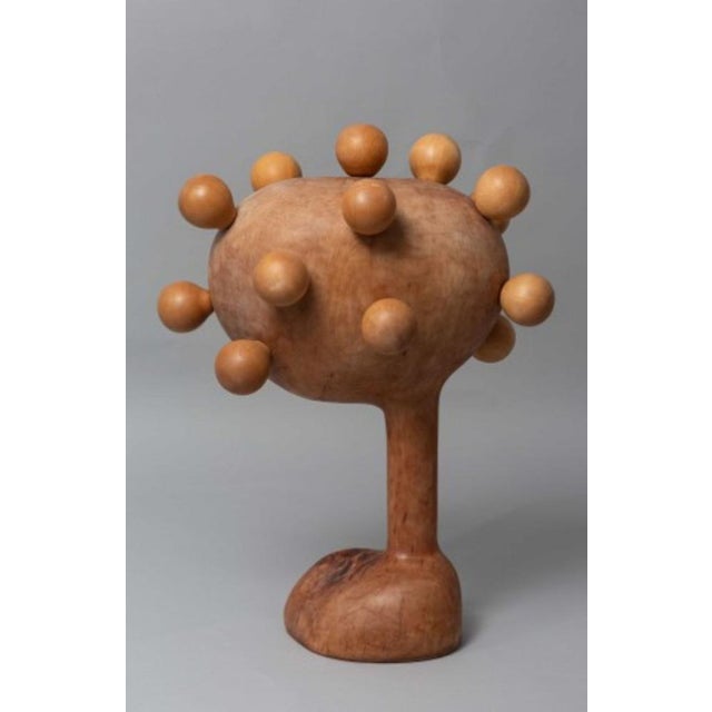 Brown Piotr Butkiewicz, A Momentary Journey (Stress Relief Sculpture), 2018, Wood For Sale - Image 8 of 8