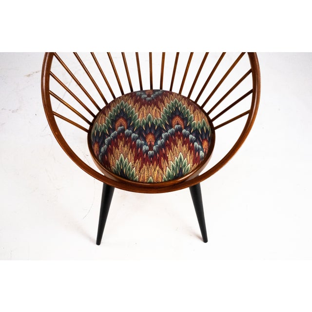 Circle Chairs by Yngve Ekström for Swedese, Sweden, 1950s, Set of 2 For Sale - Image 16 of 17