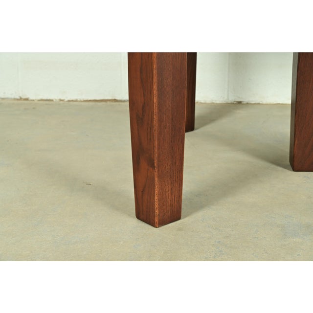 Stickley Antique Mission Oak Arts & Crafts Extension Dining Table, Newly Refinished For Sale - Image 12 of 14