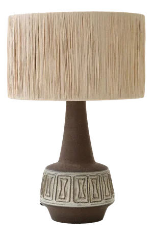 Ceramic Table Lamp by Helge Bjufstrøm for Michael Andersen, 1960