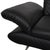 Animal Skin Rossini 2-Seater Sofa in Black Leather from Koinor For Sale - Image 7 of 15
