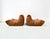 Togo Lounge Chairs in Cognac Cow Leather attributed to Michel Ducaroy for Ligne Roset, Set of 2 For Sale - Image 11 of 13