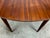 Wood Restored Mid Century Modern Round Walnut Side Table by Heritage Henredon For Sale - Image 7 of 11