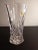 1980s Capri Crystal Italy Clear Crystal Vase For Sale - Image 5 of 10