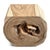 Vintage Organic Monkey Pod Wood Side Table / Console For Sale In Los Angeles - Image 6 of 6